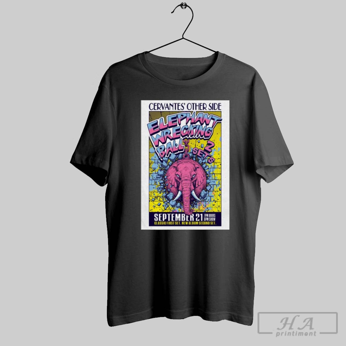 Official Poster Cervantes Other Side Elephant Wrecking Ball In Denver Co On September 21 2025