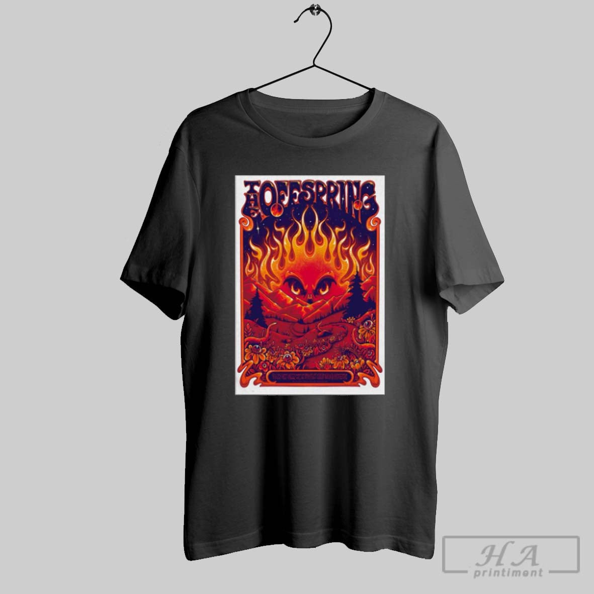 Official Poster The Offspring September 6 2025 Utah First Credit Union Amphitheatre In West Valley