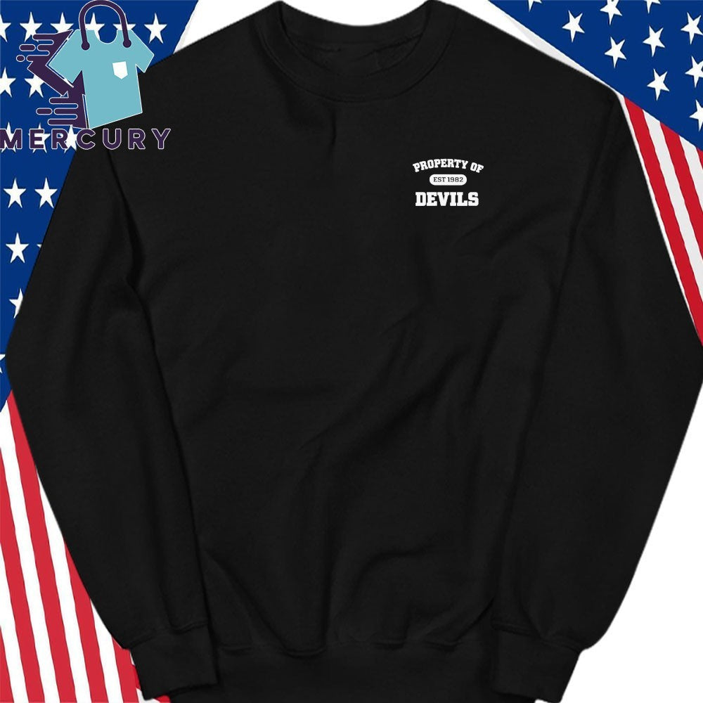 Property Of Devils Est Shirt