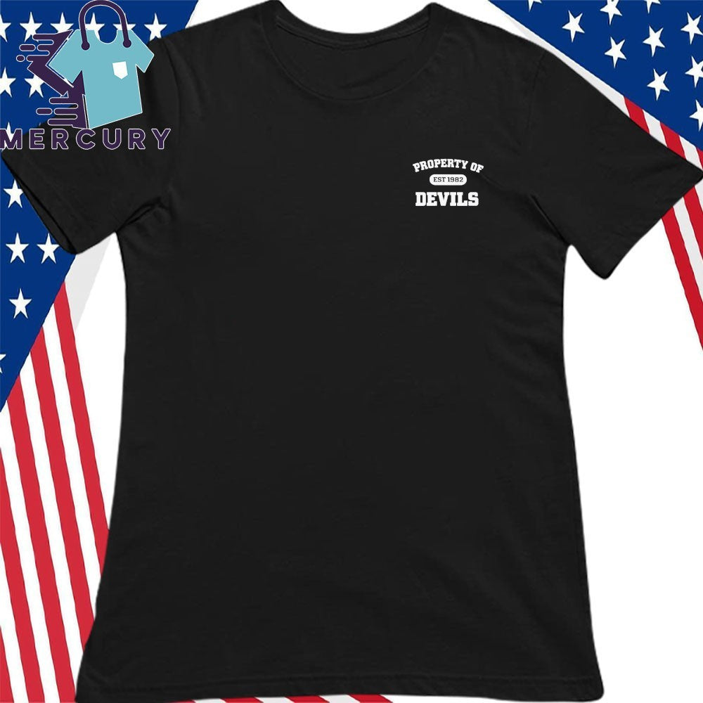 Property Of Devils Est Shirt
