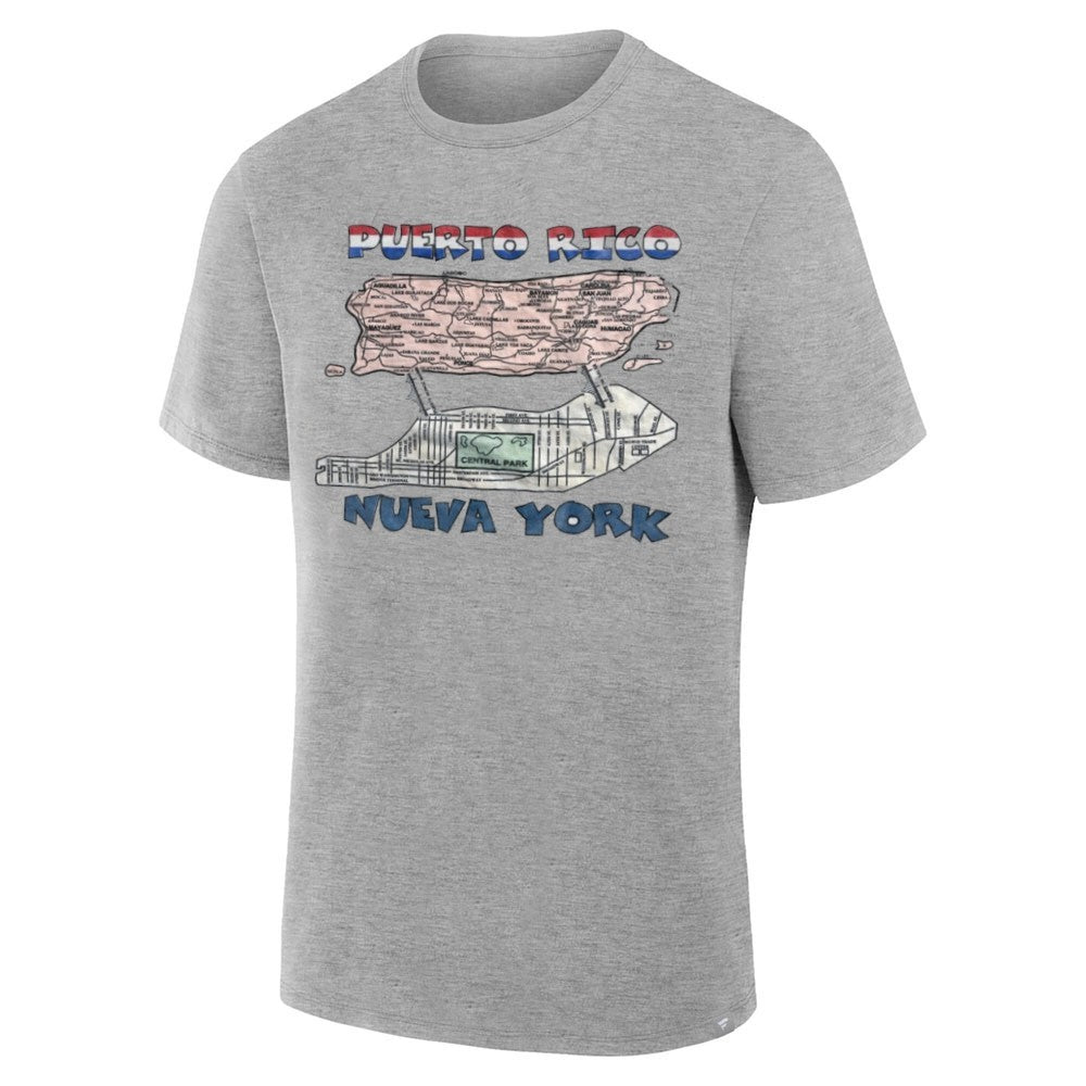 Puerto Rico Nueva York Map Shirt