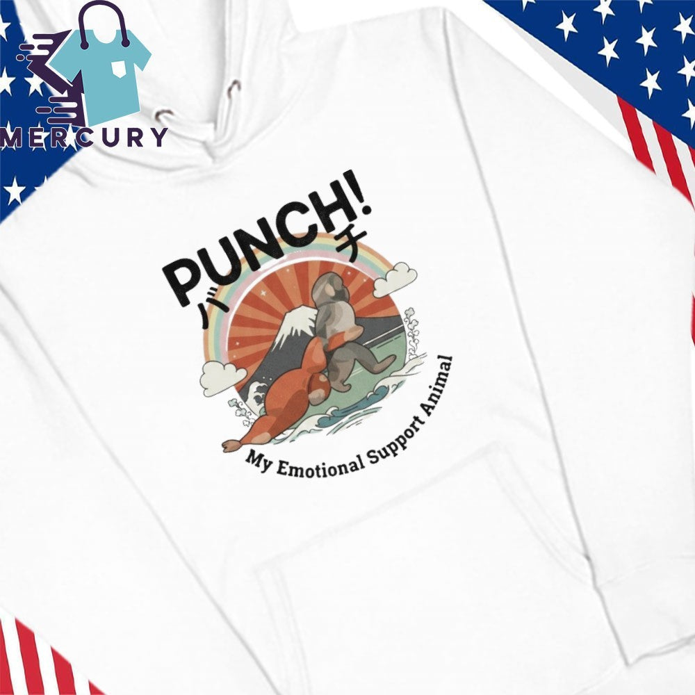 Punch the Monkey My Emotional Support Animal Shirt