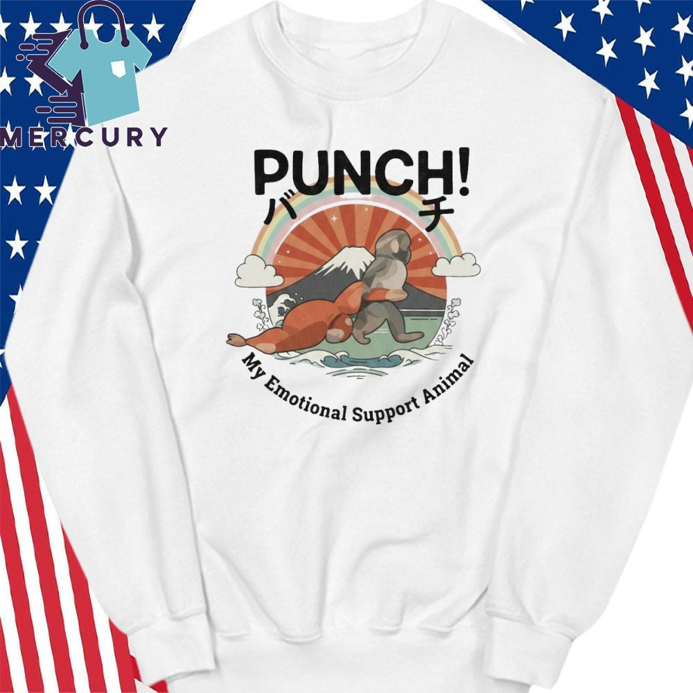 Punch the Monkey My Emotional Support Animal Shirt