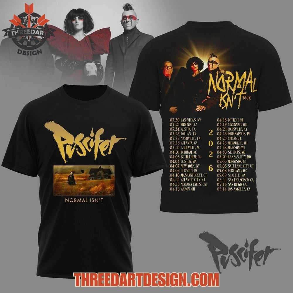 Puscifer The Normal Isn’t Tour 2026 Shirt