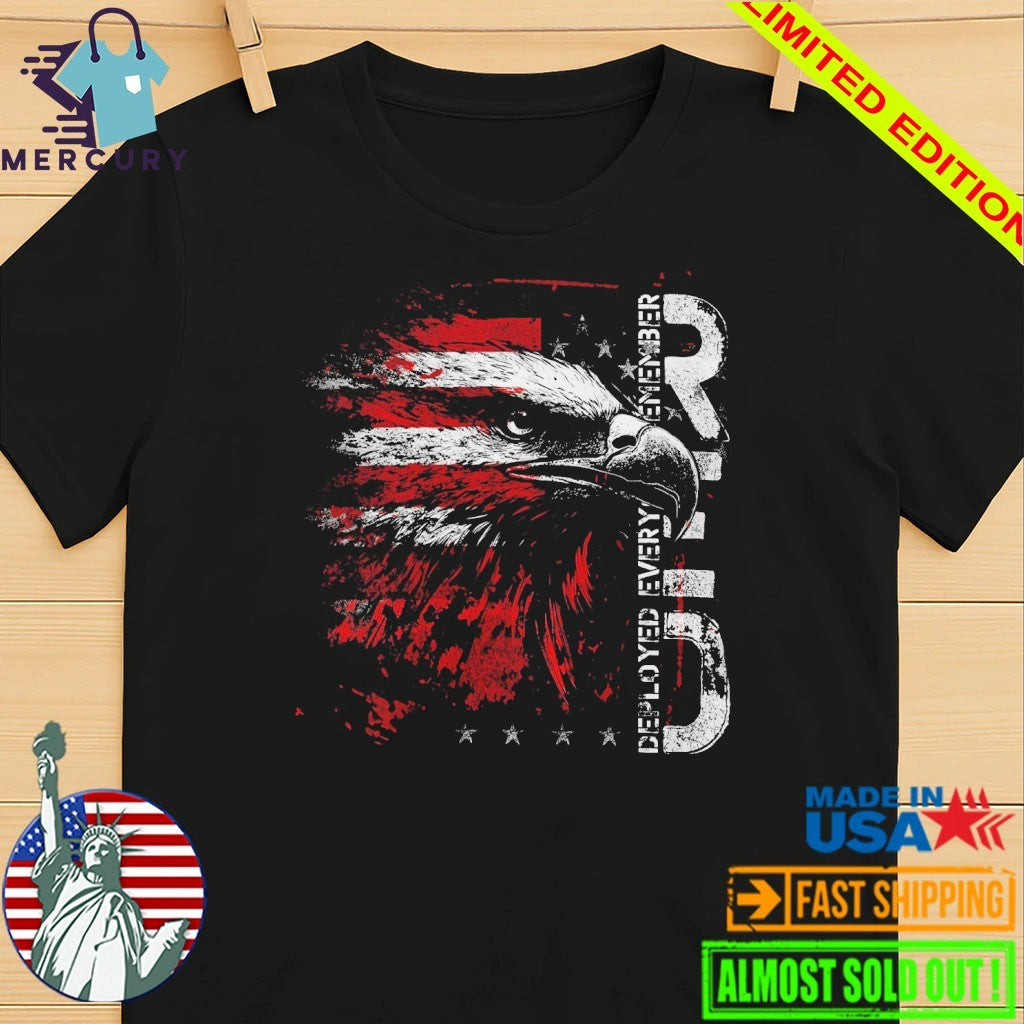 R.E.D. Eagle Blend Remember Everyone Deployed Shirt
