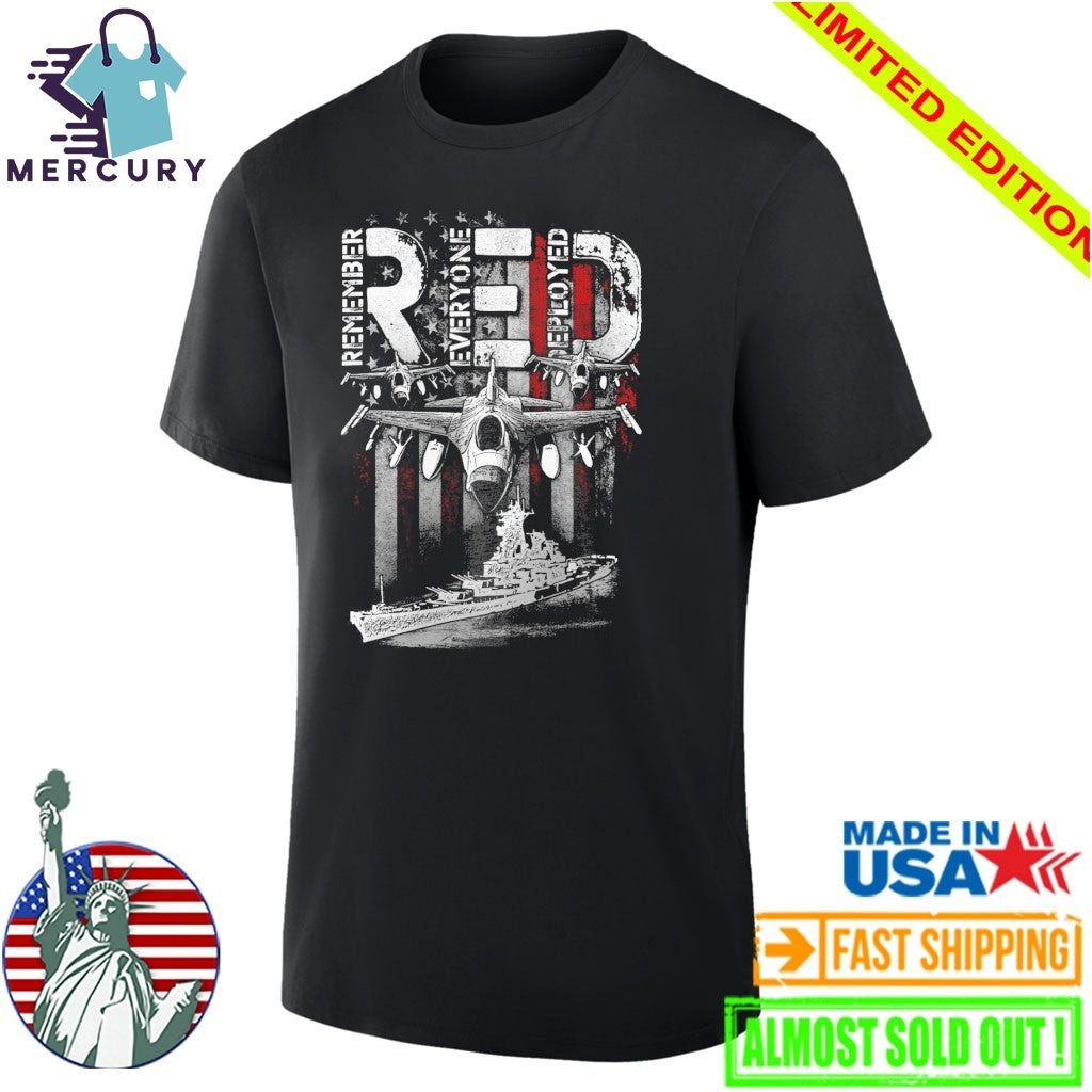R.E.D. Fury Remember Everyone Deployed Shirt