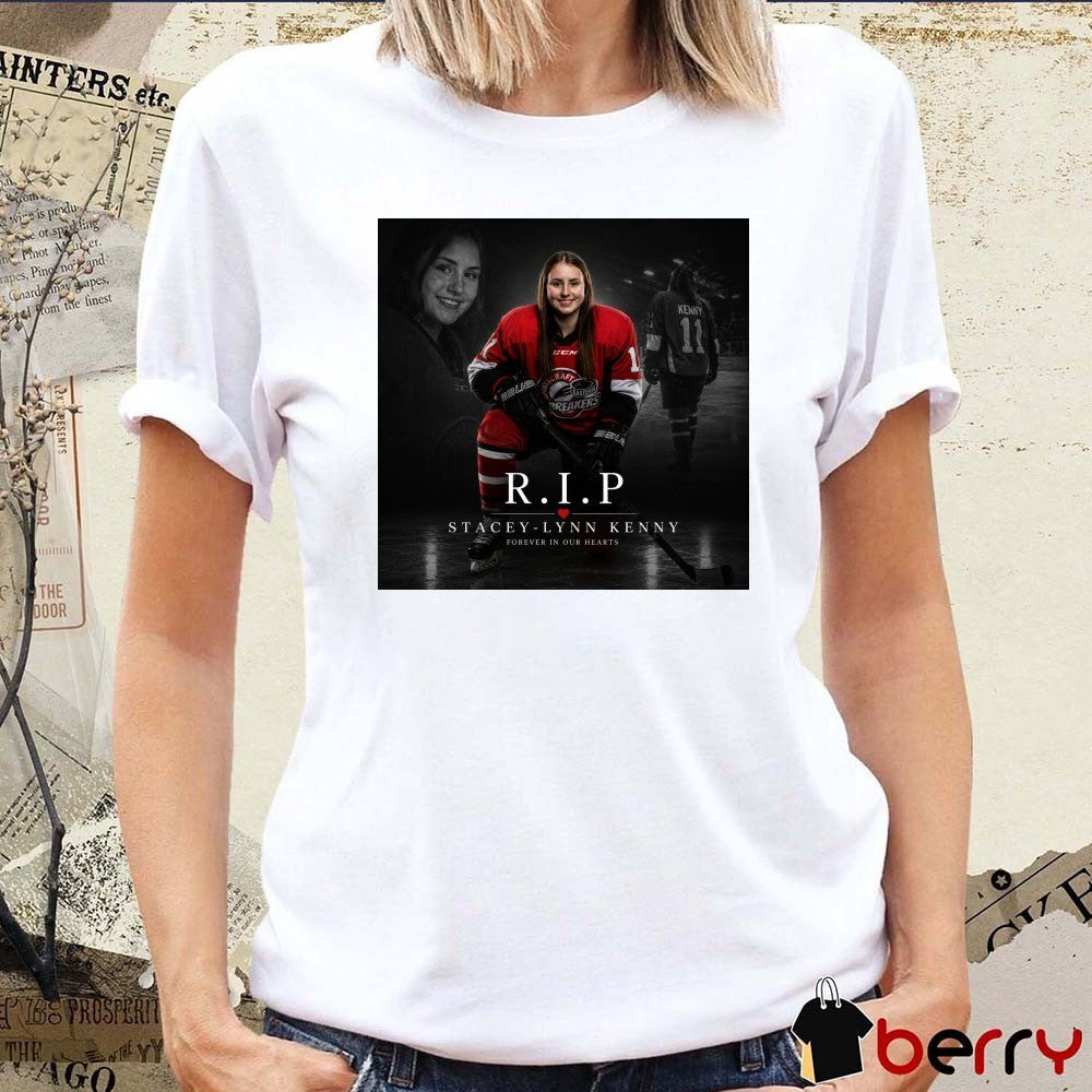 RIP Stacey-Lynn Kenny Forever In Our Hearts Hockey Patrol Poster t-shirt