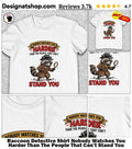 Raccoon Detective Shirt Nobody Watches You Harder Than The People That Can’t Stand You
