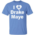 Rameses Wearing I Heart Drake Maye Shirt