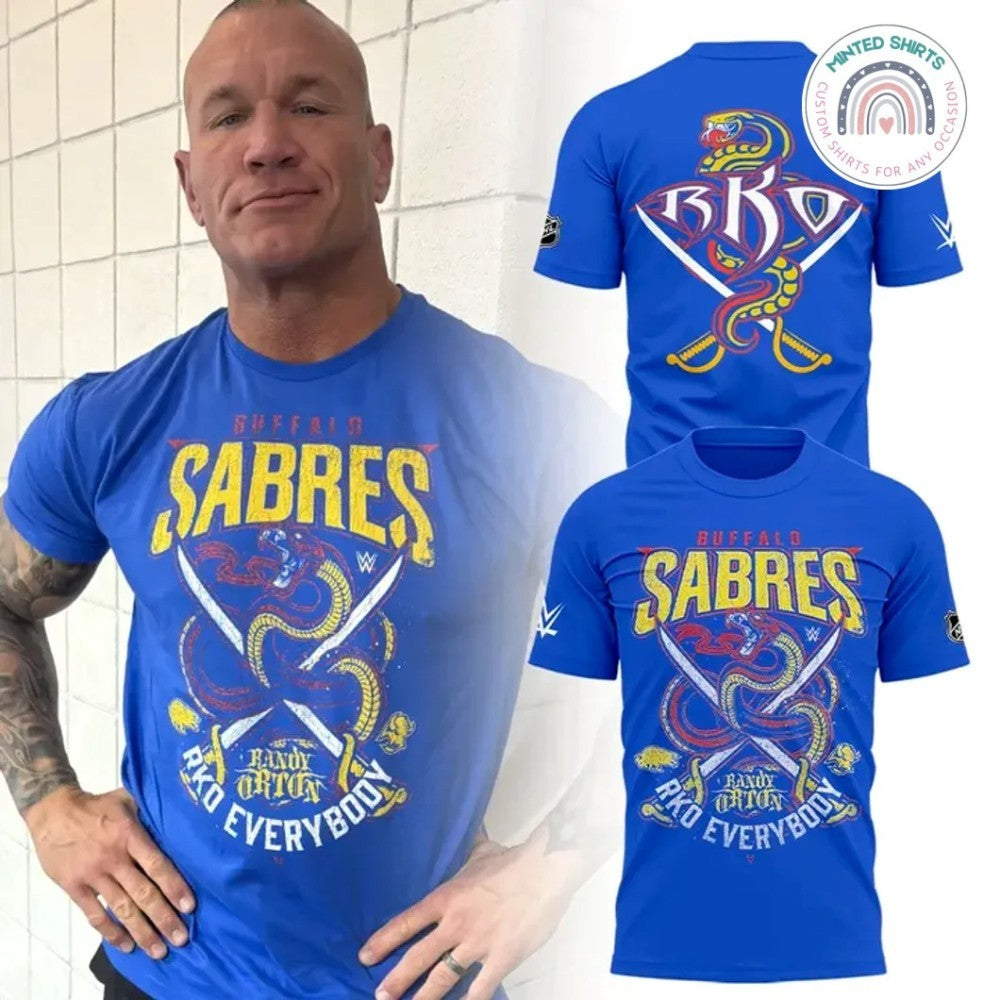 Randy Orton x Buffalo Sabres 2026 Two Sided Shirt
