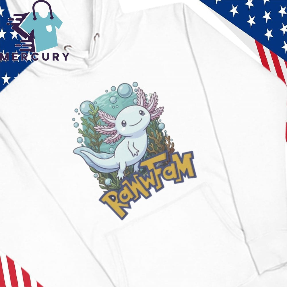 Rawwfam Axolotl Shirt