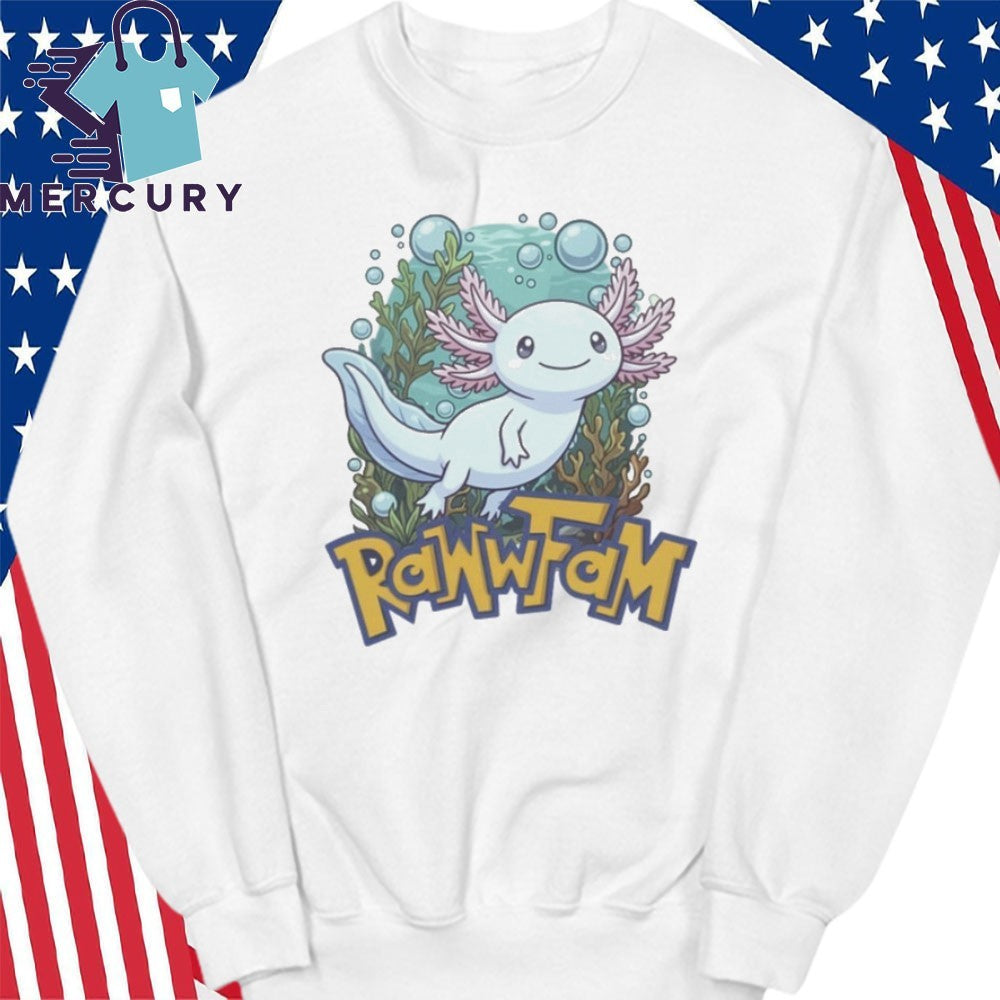 Rawwfam Axolotl Shirt