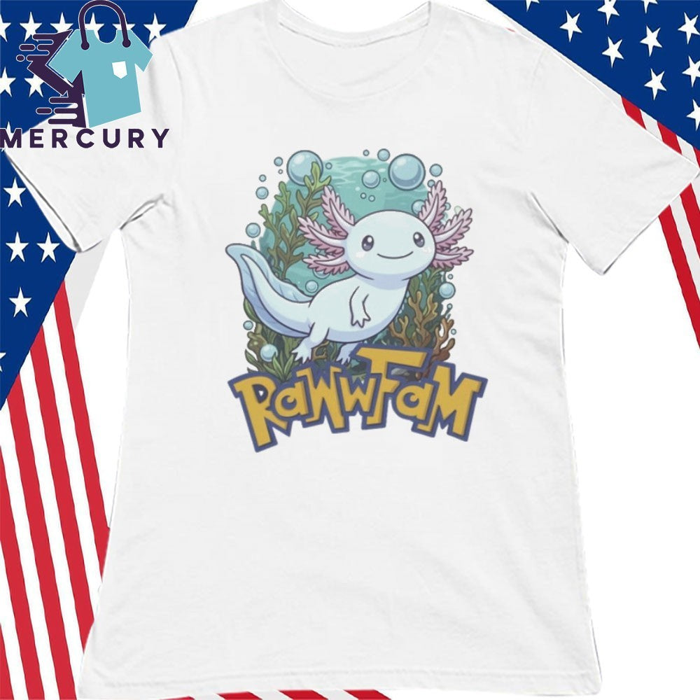 Rawwfam Axolotl Shirt