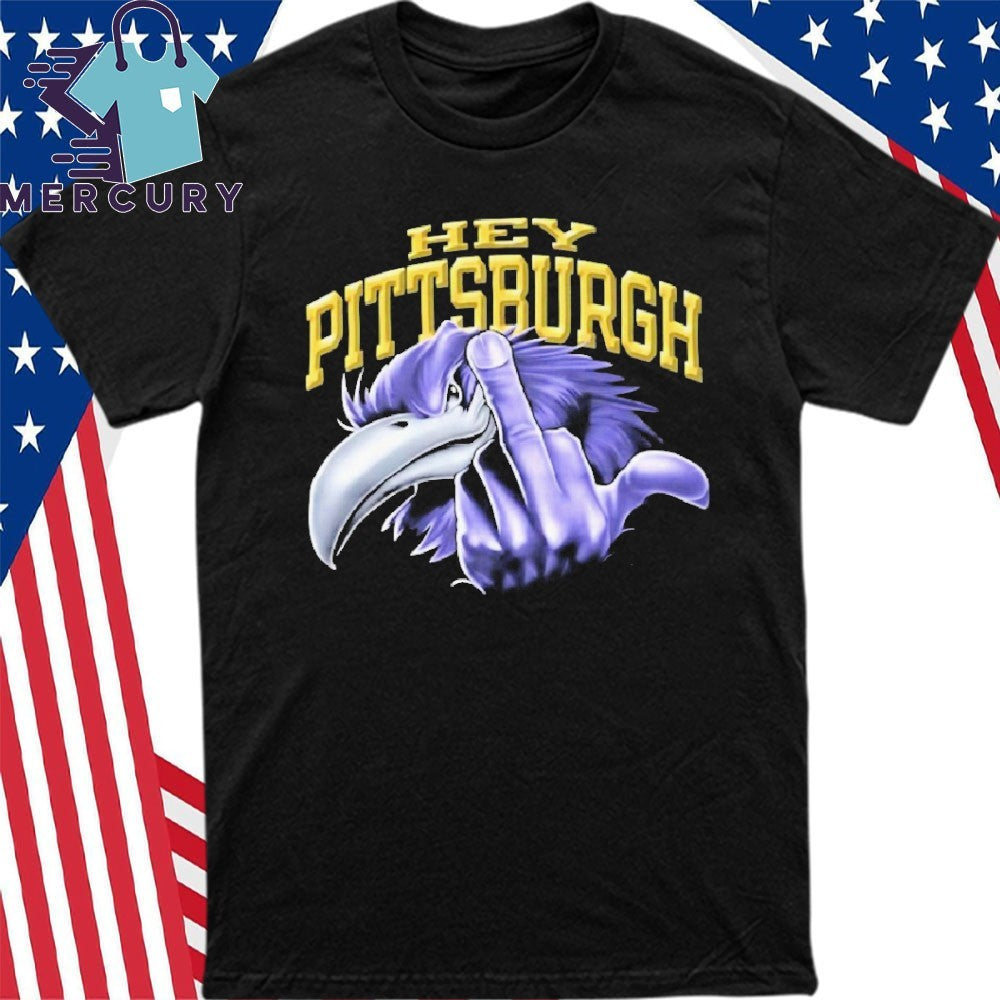 Ray Lewis Hey Pittsburgh Middle Finger Shirt