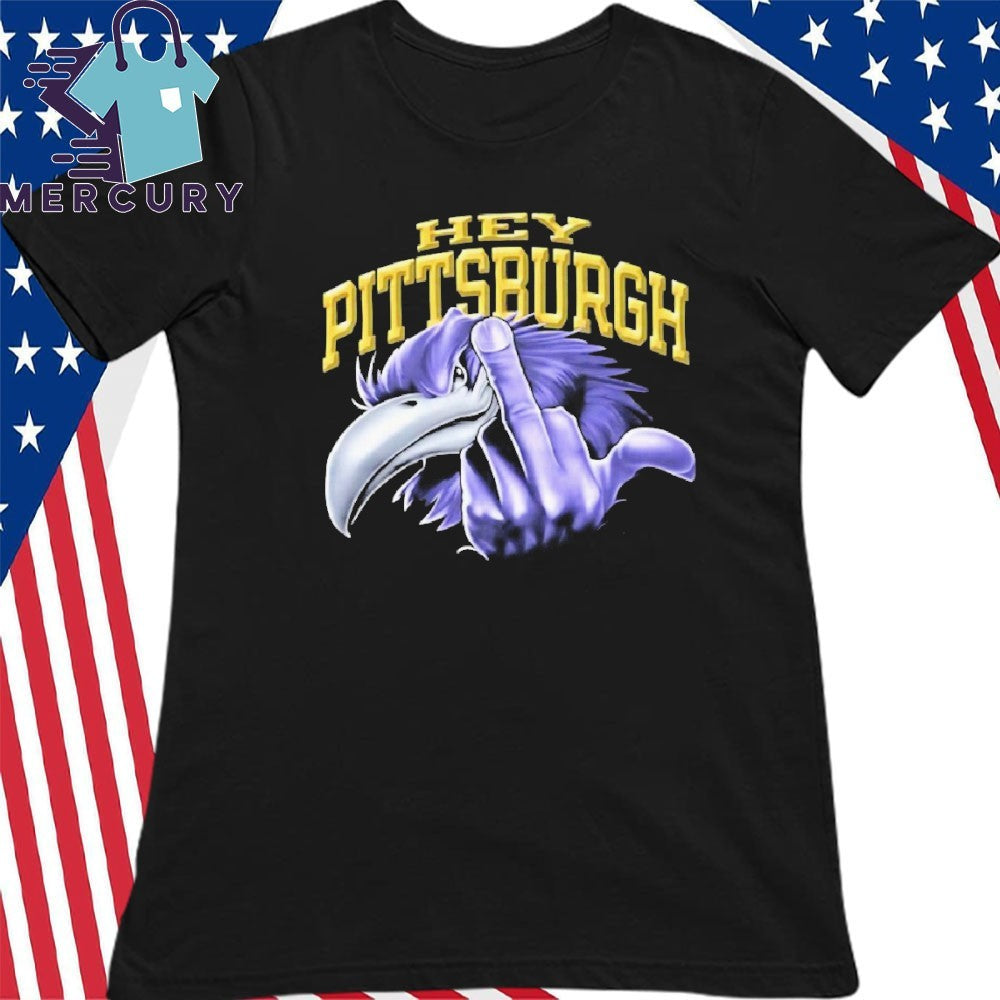 Ray Lewis Hey Pittsburgh Middle Finger Shirt