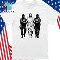 Resist Ice Jesus Solidarity Immigrant Rights Art Shirt