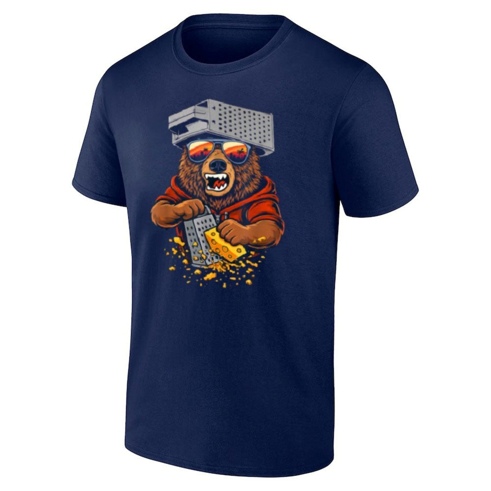 Retro Bear with Cheese Grater Shirt