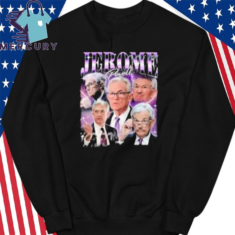 Retro Vintage Free Jerome Powell Shirt
