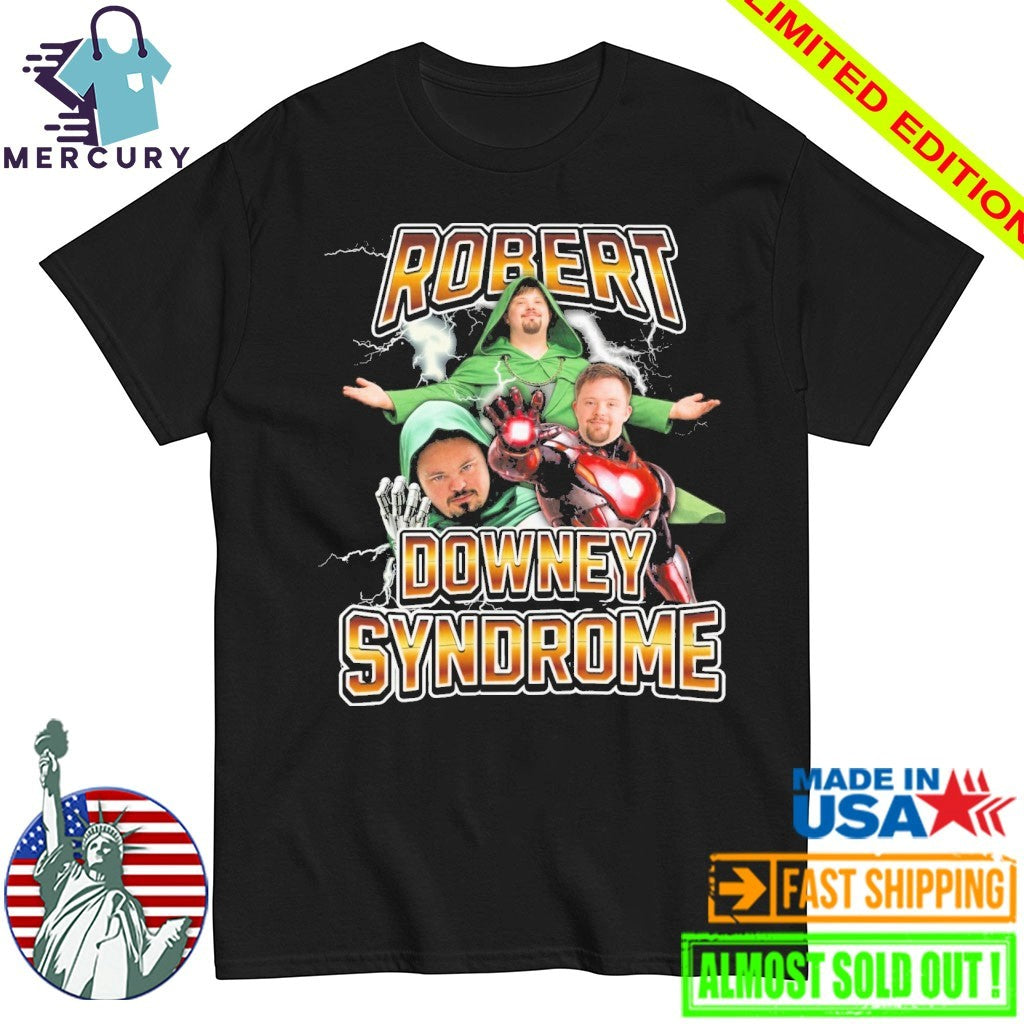 Robert Downey Syndrome Graphic Shirt