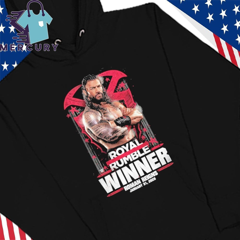 Roman Reigns Royal Rumble 2026 Winner Shirt