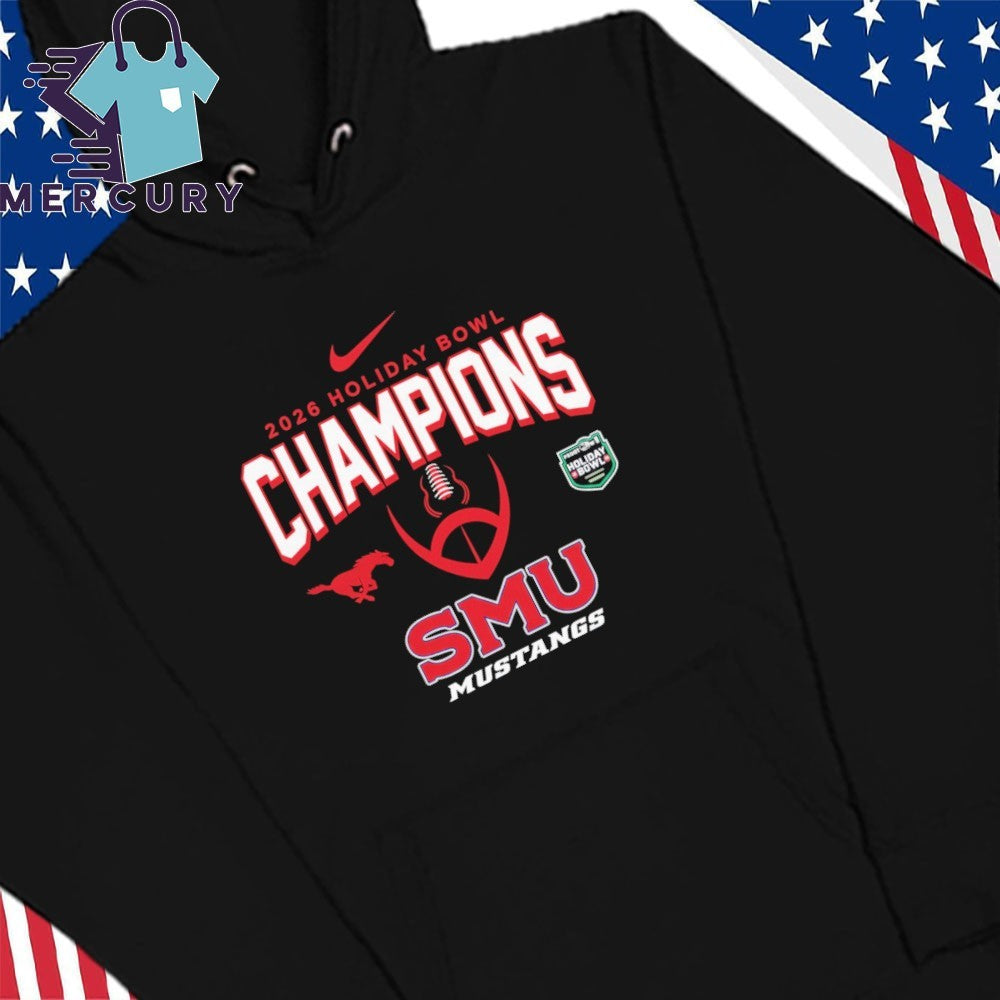 SMU Mustangs 2026 Trust & Will Holiday Bowl Champions Shirt