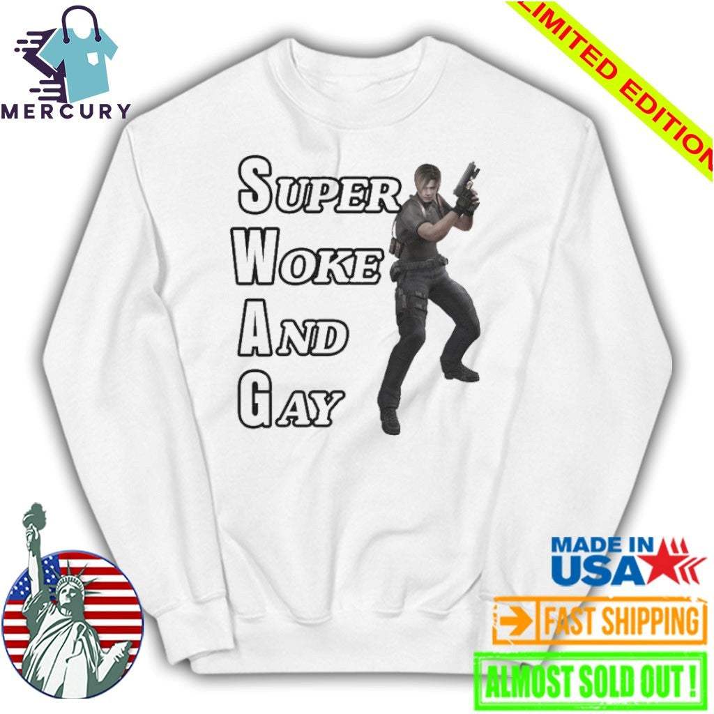 SWAG Leon Super Woke And Gay Shirt