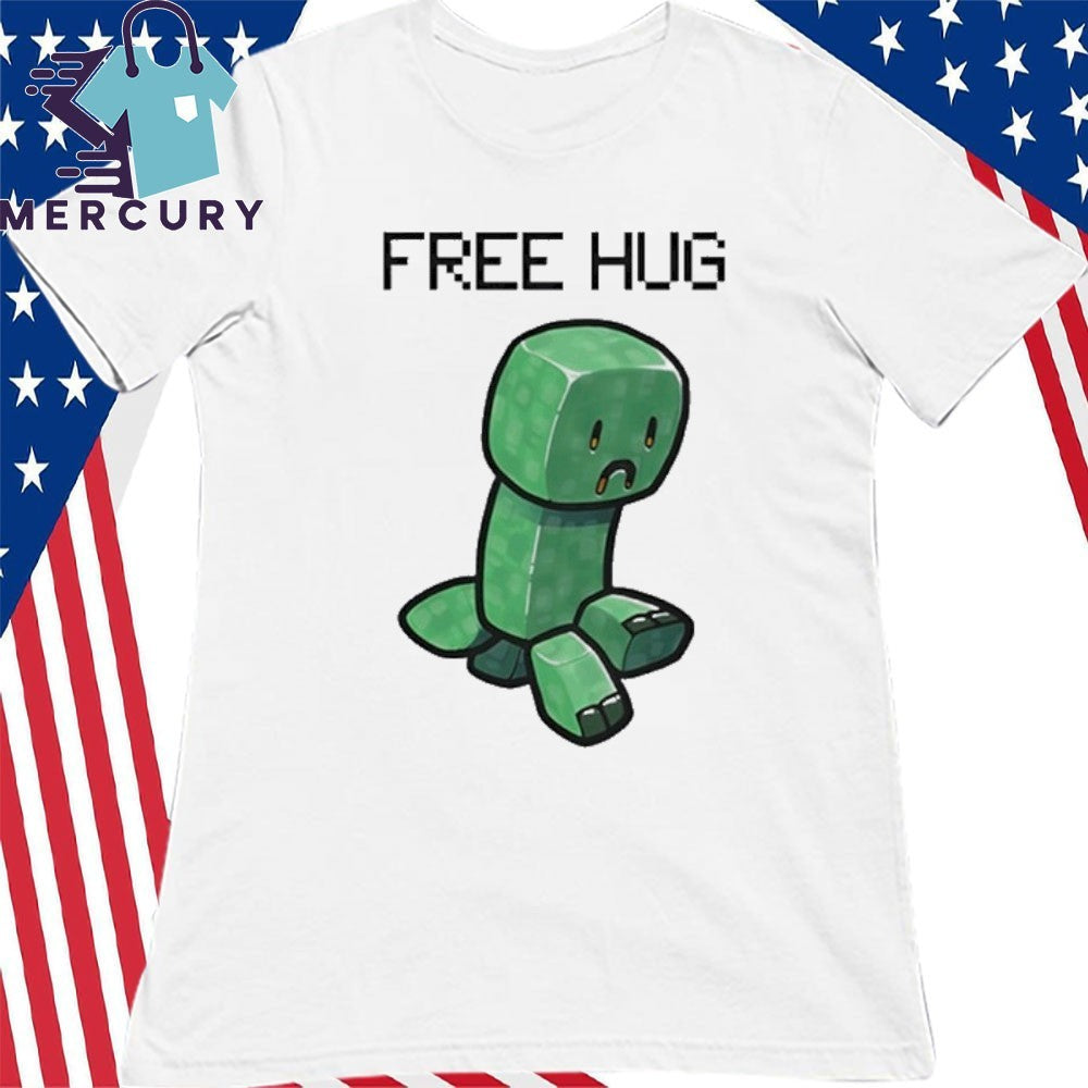 Sad Creeper Free Hug shirt