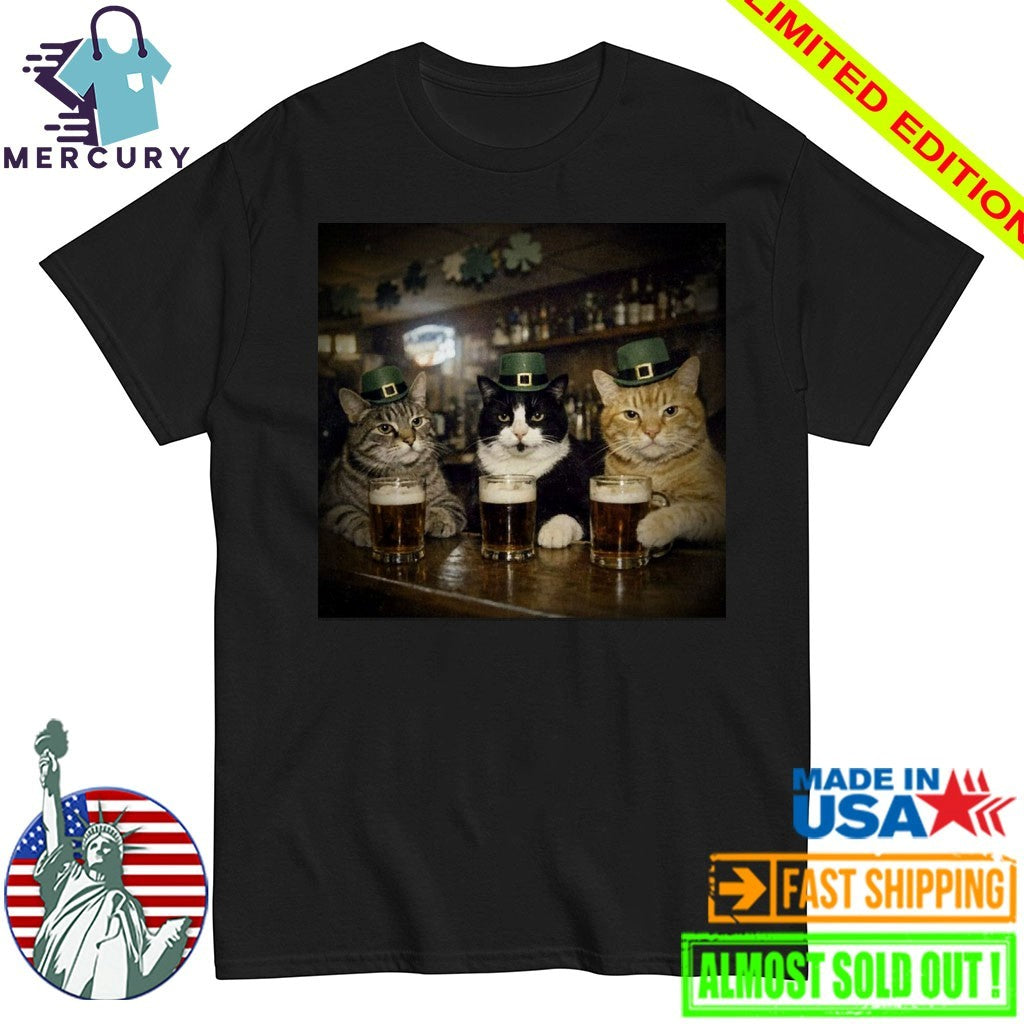 Saint Patrick Cats Shirt