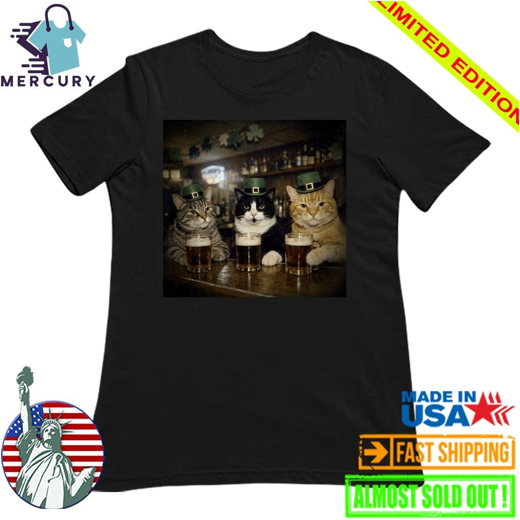 Saint Patrick Cats Shirt
