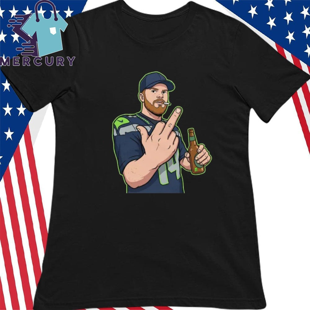Sam Darnold Flick Off Middle Finger Shirt