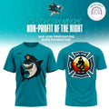 San Jose Sharks First Responders Non Profit Of The Night Edition Shirt