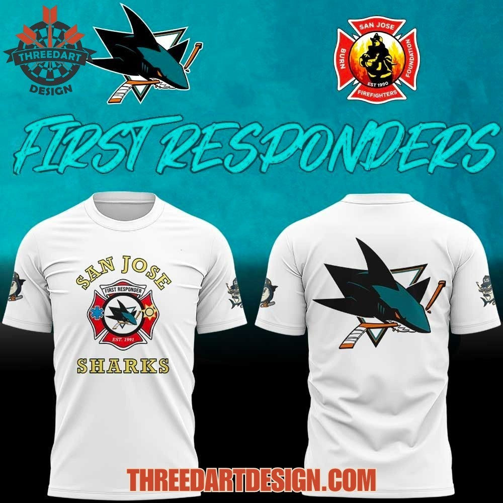 San Jose Sharks First Responders Shirt