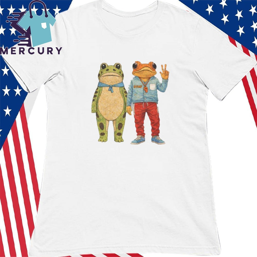 Sapo Concho and Portland Frog Amigos Anti ICE Shirt
