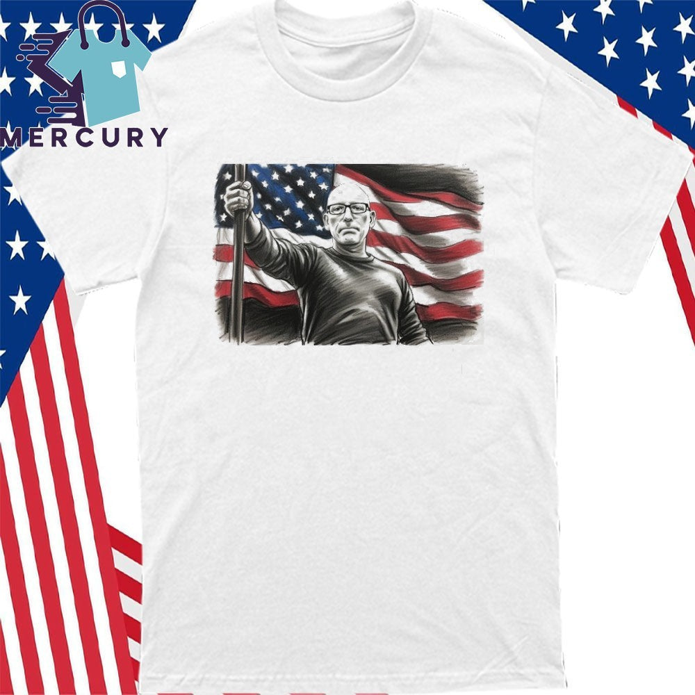 Scott Adams America Flag Shirt