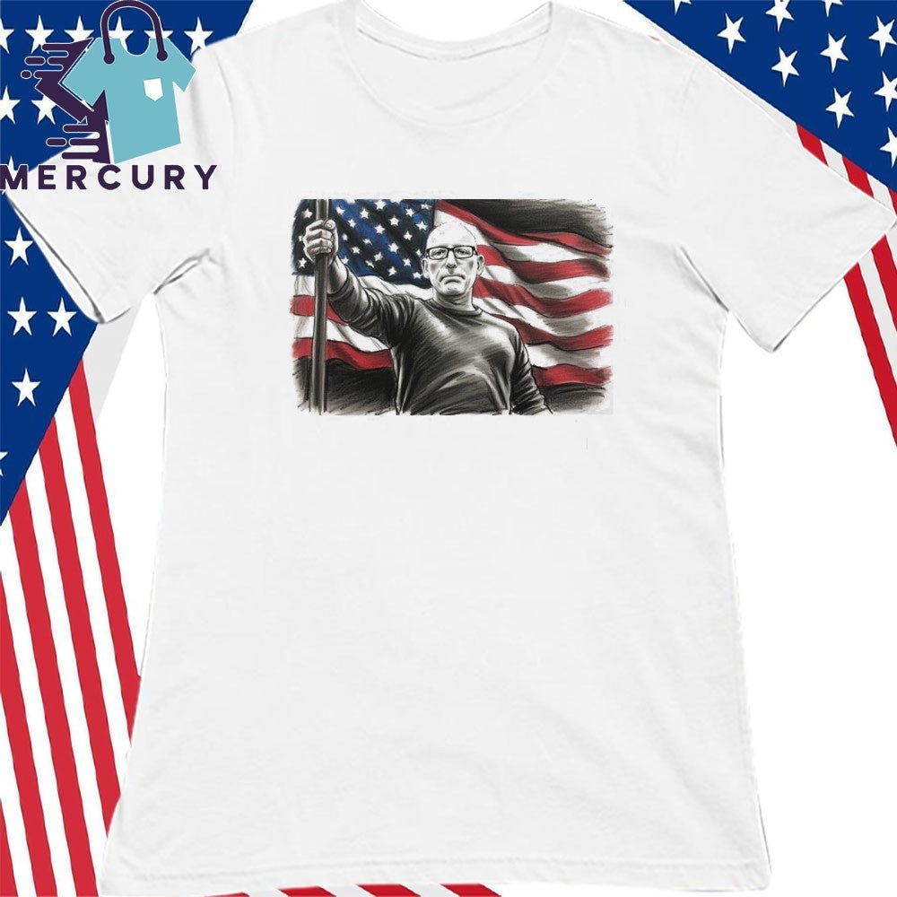 Scott Adams America Flag Shirt