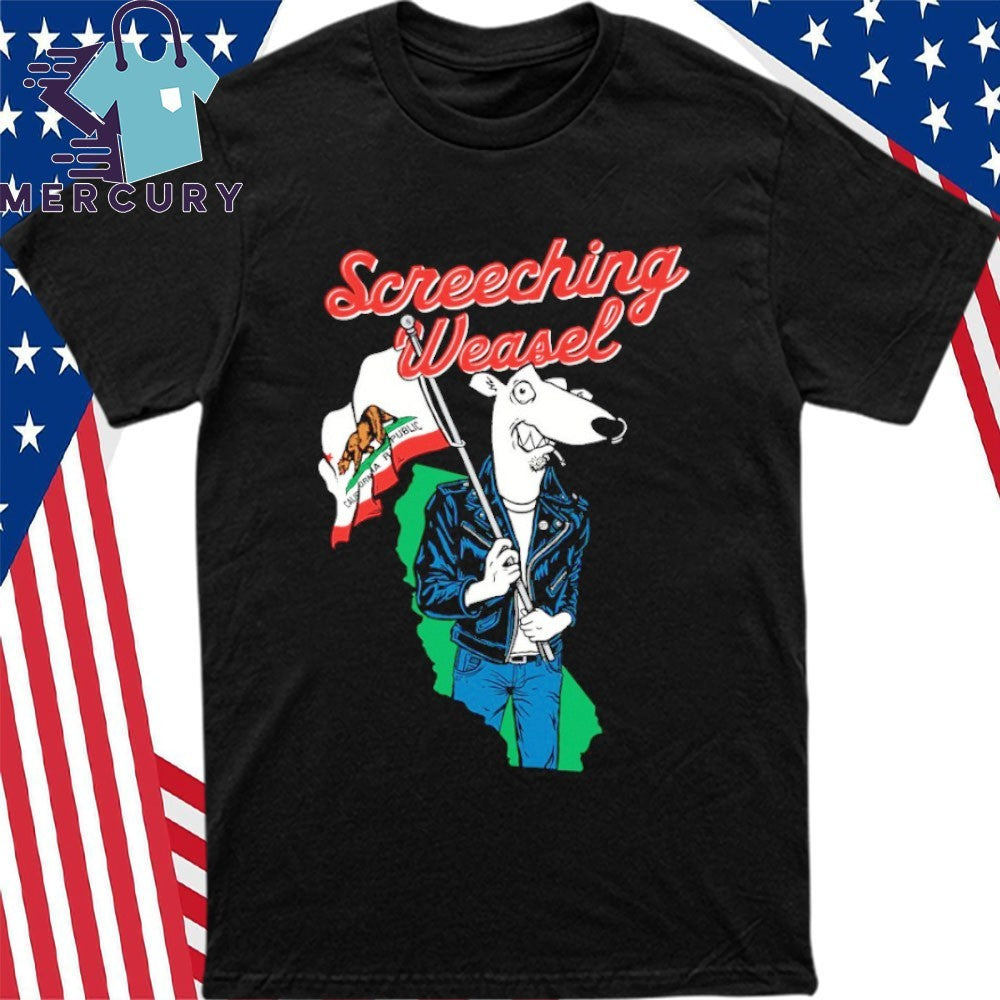 Screeching Weasel California Weasel Shirt