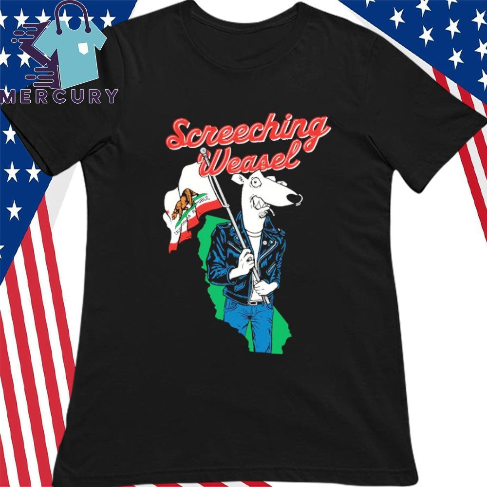 Screeching Weasel California Weasel Shirt