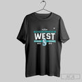 Official Seattle Mariners Mlb 2025 Al West Division Title Postseason Locker Room Team