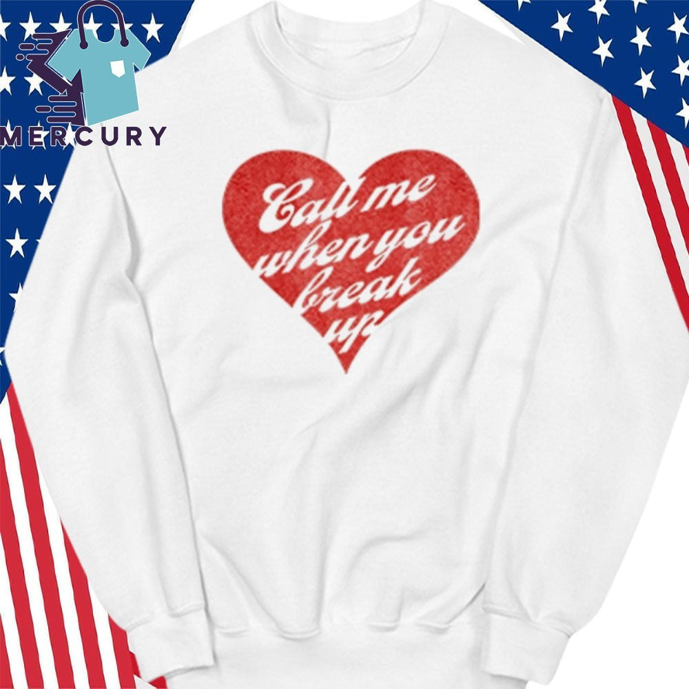 Selena Gomez Call Me When You Break Up Valentine 2026 Shirt