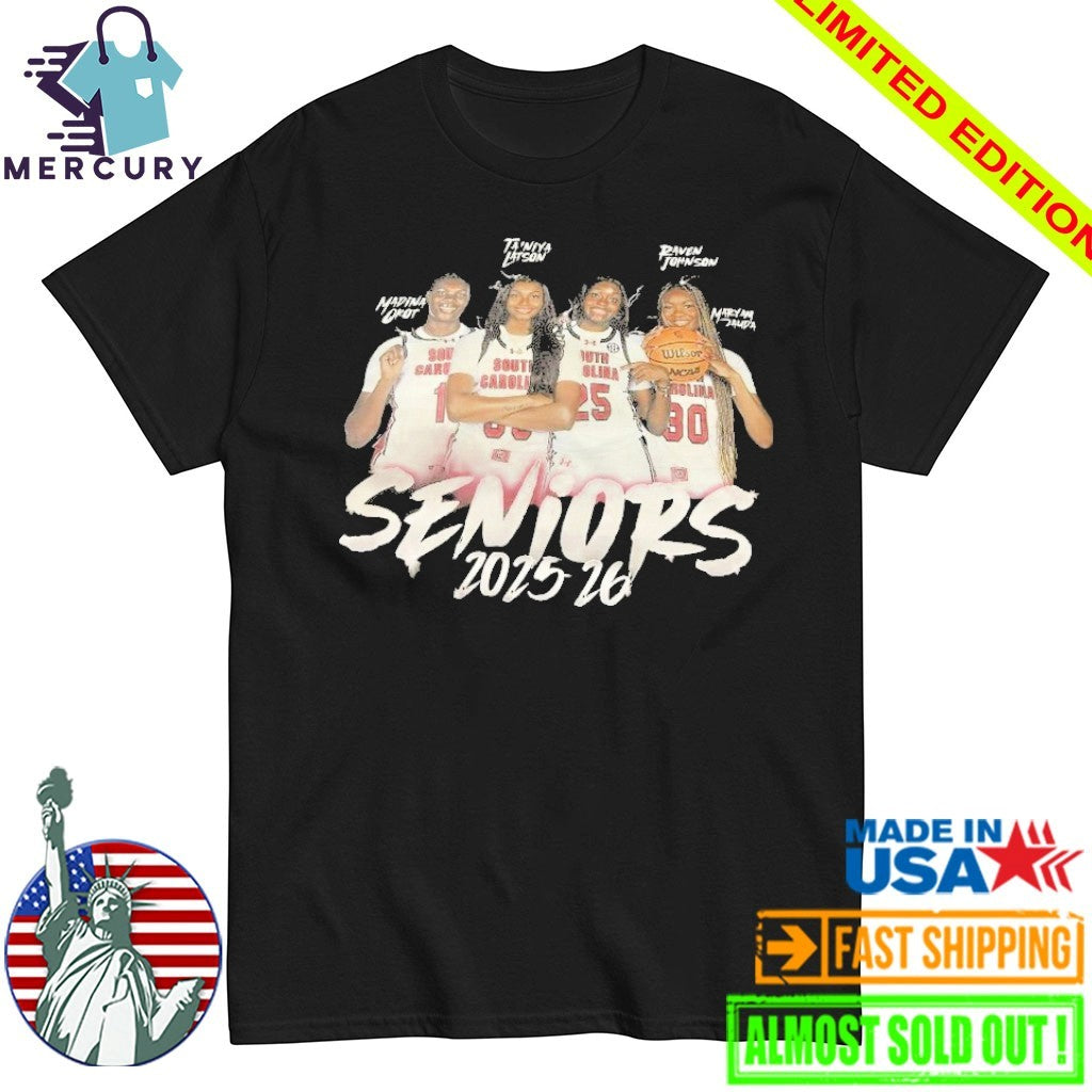 Seniors 2025-2026 South Carolina Women’s Basketball Shirt