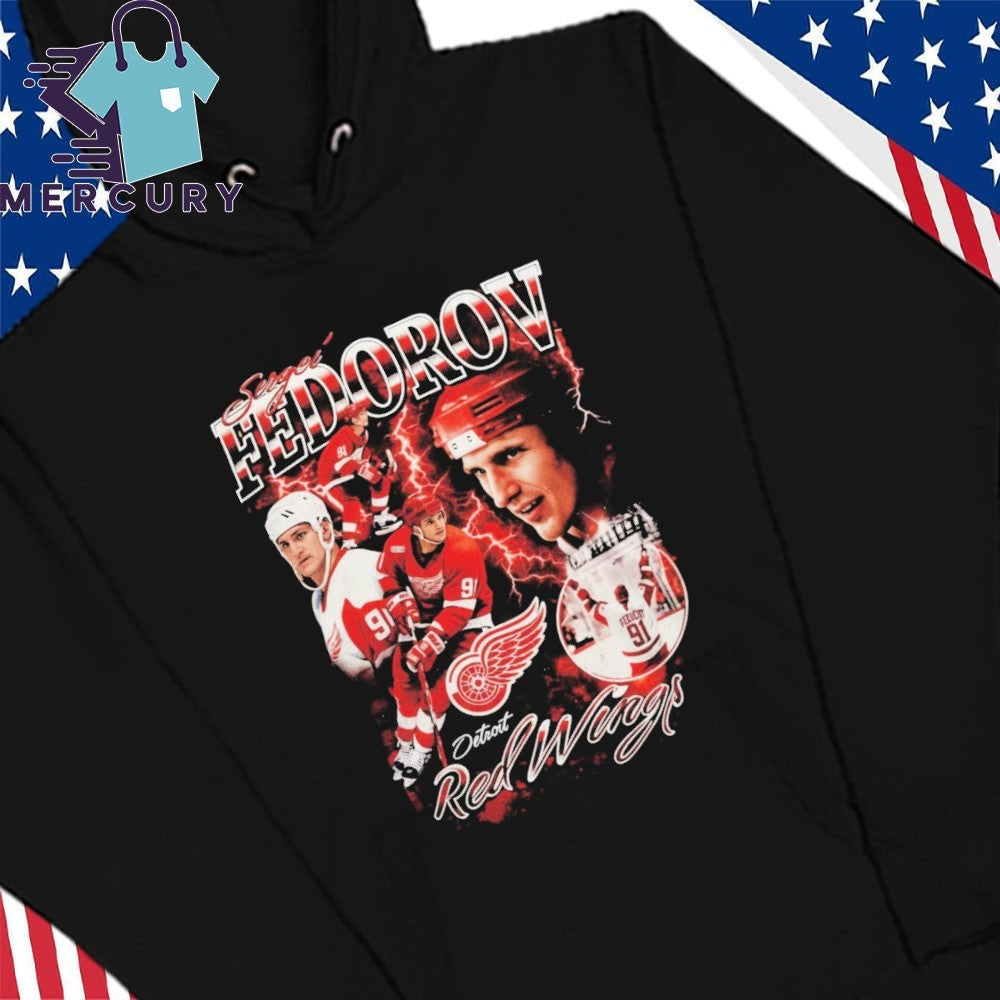 Sergei Fedorov Detroit Red Wings 2026 Shirt