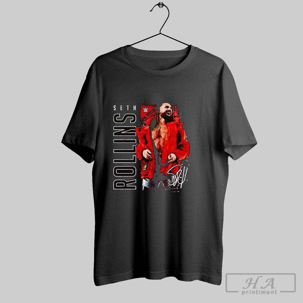 Official Seth Rollins Celebration Smile Gritty