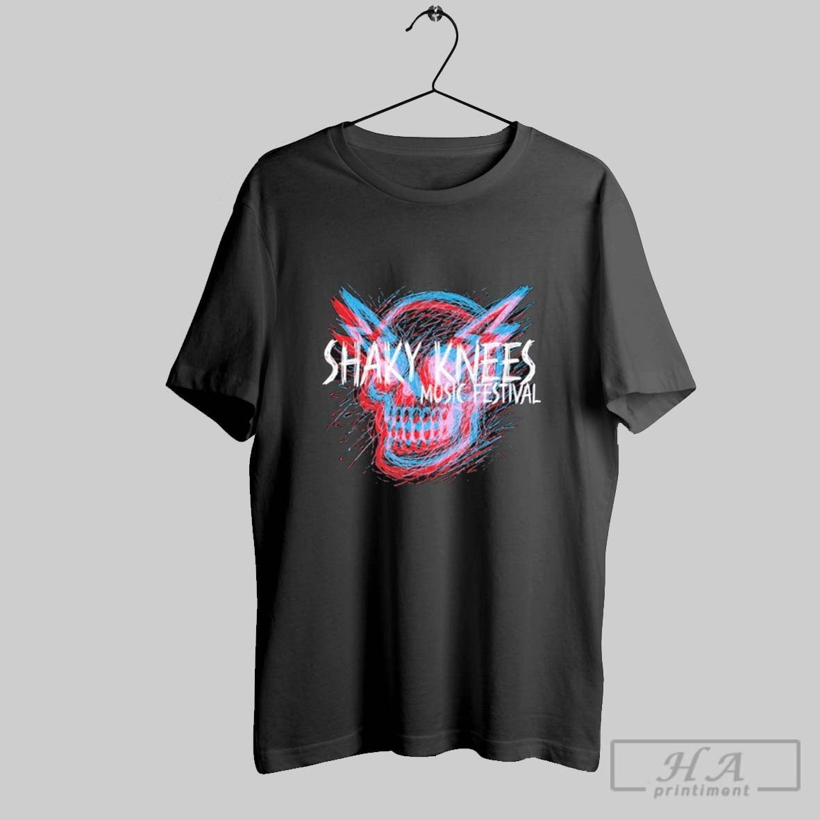 Official Shaky Knees Music Festival Shockwave Skull 2025