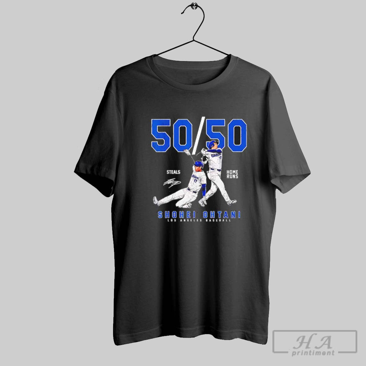 Official Shohei Ohtani Los Angeles Dodgers Mlb 50 50 Legend Signature