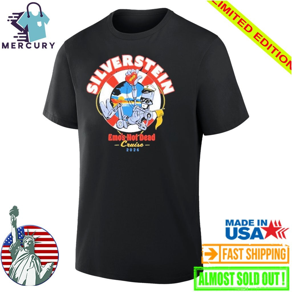 Silverstein Emo’s Not Dead Cruise 2026 Shirt