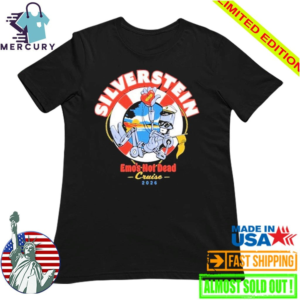 Silverstein Emo’s Not Dead Cruise 2026 Shirt