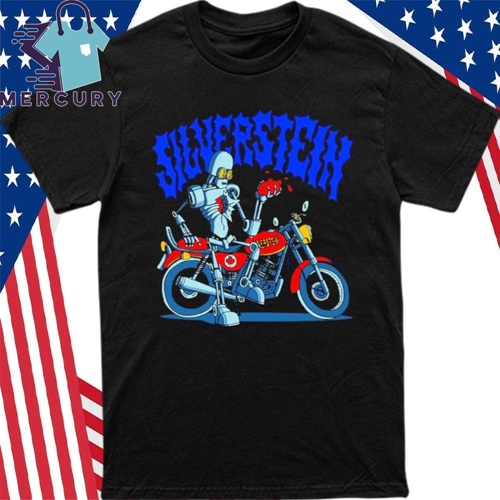 Silverstein Robot Bike Shirt