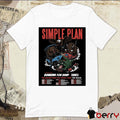 Simple Plan 2026 The Bigger Than You Think! Tour The Sequel Artwork Poster t-shirt
