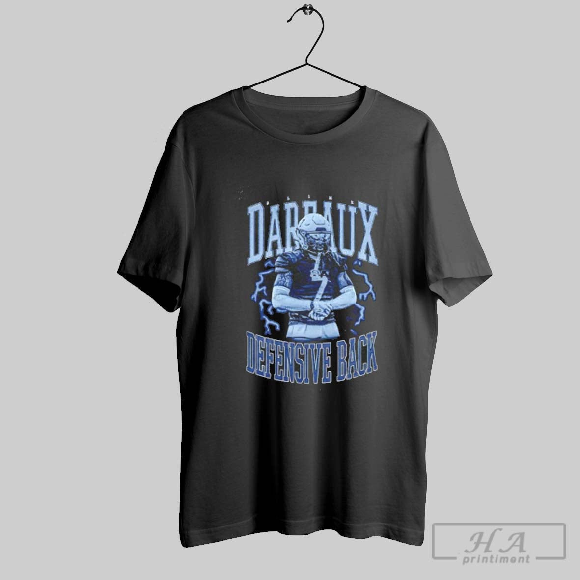 Official Slime Dareaux No 7 Football Player Defensive Back Vintage
