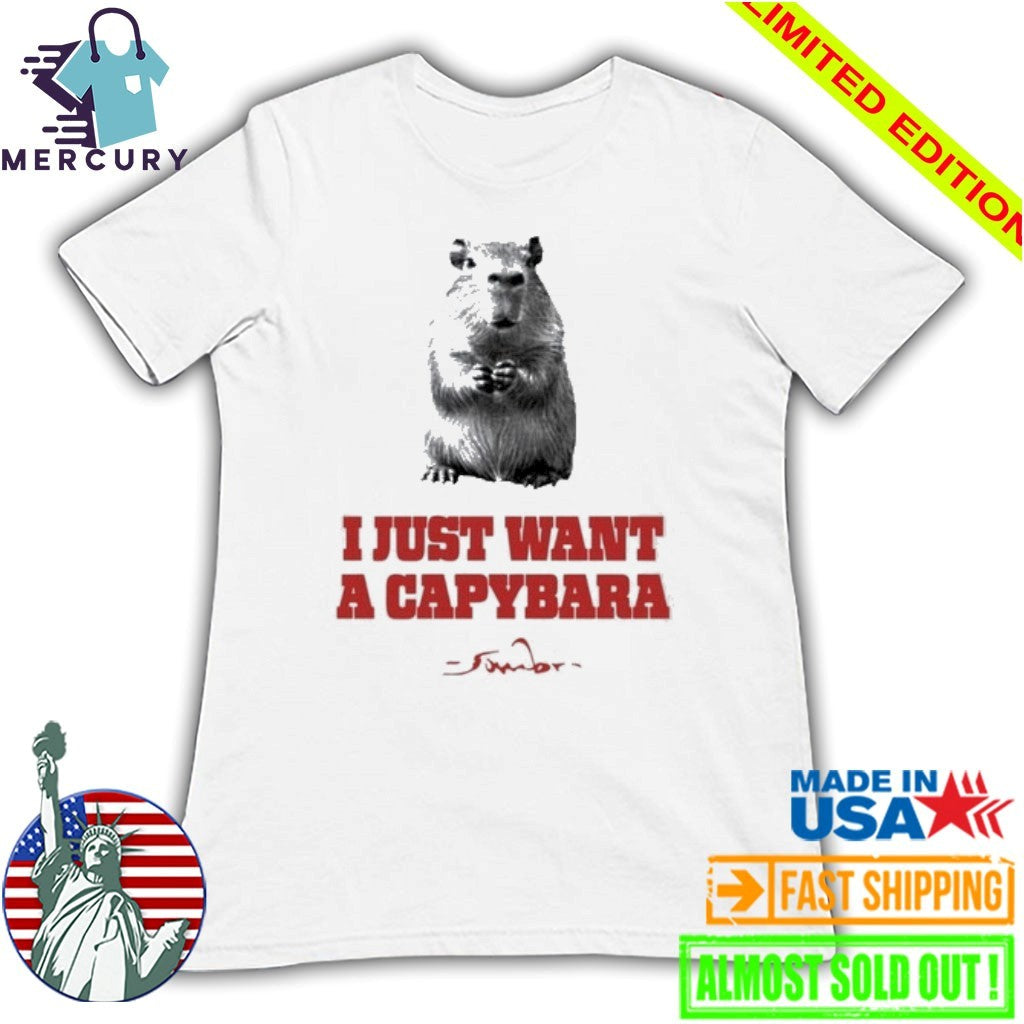 Sombr I Just Want A Capybara Shirt
